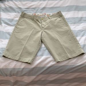 Horny Toad Sage Green Bermuda Shorts